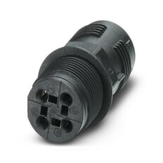 Stěnová průchodka QPD W3PE2,5 M25 DT BK PHOENIX CONTACT 1423985