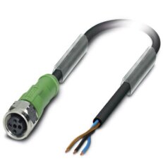 SAC-3P-10,0-PVC/M12FS VA Kabel senzoru/aktoru 1529247
