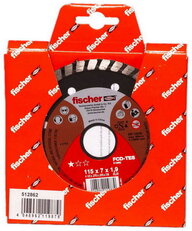 Diamantový kotouč turbo na beton FCD-TES 115x1,9x22,23 DIA FISCHER 512862