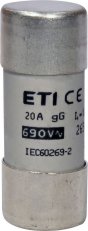 Válcová pojistka CH22 gG 20A/690V ETI 002651043