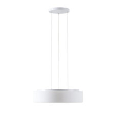 Závěsné LED svítidlo se skleněným stínidlem ERIS LE4 48W IP40 DALI 3K bílá