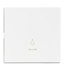 Kryt spínačů a ovladačů s průhledem, symbol světlo, bílý SCHRACK EV102209--