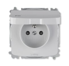 ABB TANGO zásuvka s kolíkem IP44 šedá 6619A-A06997 S (náhrada 5519)