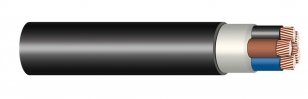 Silový kabel pevný CYKY-J 3 X150+70