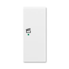 ABB Element Kryt 2násobný pravý symbol scény bílá/ledová šedá 6220E-A02203 04