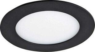 LED VEGA-R Black 6W CCT