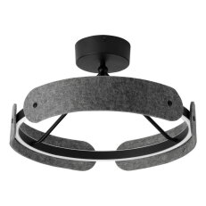 Decor Curve Felt Ceiling 33W 830 Dark Grey OSRAM 4058075847583