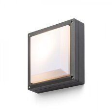 DELTA 215 přisazená antracitová 230V E27 18W IP54 RENDL R12564