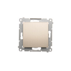Přepínač střídavý, řazení 6, 16AX 250V~, zlatá matná, metalizované DW6A.01/X/44