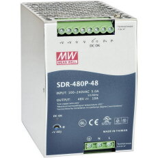 Napájecí zdroj na DIN 480W 24V MEAN WELL SDR-480P-24