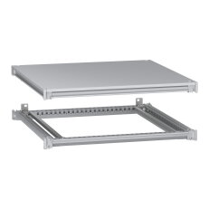 Horní a spodní rám, PanelSeT SFN, 800x800, RAL7035 SCHNEIDER NSYSFNC88