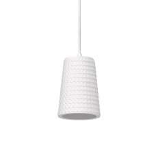Decor Plaster Cone Pendant E27 White OSRAM 4099854460753