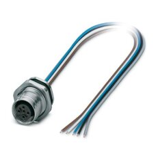 Přístrojový konektor zezadu stěny SACC-DSI-FS-8CON-M16/0,5 PP 1432248