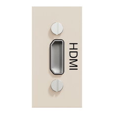 NOVÁ UNICA HDMI konektor (předzapojený), 1M, Béž SCHNEIDER NU343044