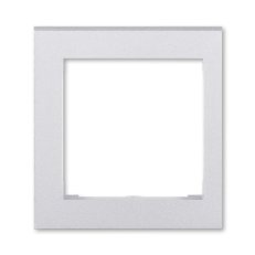 LEVIT M Kryt rámečku s otvorem 55x55 krajní titanová ABB 3901H-A00255 70