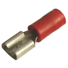 OPP 1,5-48 Objímka plochá poloizolovaná,průřez 0,5-1,5mm2/4,8x0,8mm PVC(RF-F408)