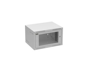 Nástěnný nýtovaný rozvaděč GrandN 6U s prosklenými dveřmi,hl.450mm 83000781