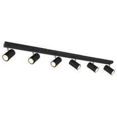 Stropní svítidlo ROBBY černá matná 6xGU10, max. 35W 230V GLOBO 57911-6DB