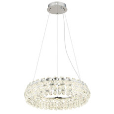 Závěsné svítidlo DIANN chrom LED 50W 230V,4460lm, 4000K GLOBO 64140H