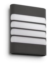 Nástěnné svítidlo Raccoon antracite 1x3W PHILIPS 172739316