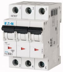 Jistič Eaton PL6-B32/3 (6kA) 32A 3-pólový 286592