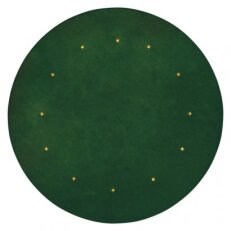12LED 100CM PAD GREEN WW