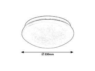 Lucas LED 18W IP20 bílá 4000K 1140lm RABALUX 3937