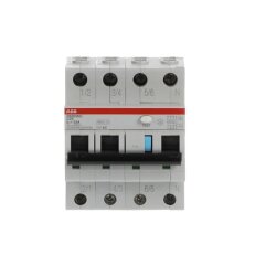 ABB DS203NC-C25/AC300 kombinace jistič/chránič 3P+N 25A 300 mA C AC