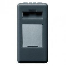 Gewiss GW21270 Kryt pro RJ45 AMP, černá