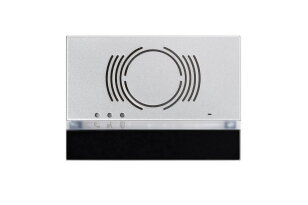 Kryt audio modulu bez tlačítek, DDA, černý URMET 1168/130