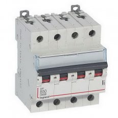 DX3 JISTIČ, 4 PÓLOVÝ, CHAR. B,50A 10000A/16KA LEGRAND 409070