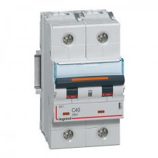 DX3 JISTIČ, 2 PÓLOVÝ, CHAR. C,40A 25KA LEGRAND 409772
