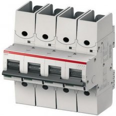 ABB S804S-UCB125-R jistič pro kabelové oko char. B 4P 125A 750V DC 50kA