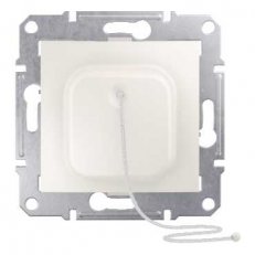 Sedna Ovládač tlačítkový s táhlem, řazení 1/0, Cream SCHNEIDER SDN1200123