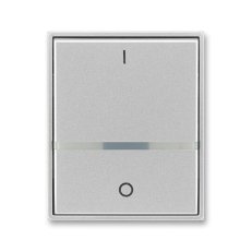Kryt vypínače s průzorem řazení 2S, 2 3558E-A00655 08 titanová Time ABB