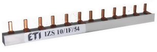 Propojovací lišta IZS16/1F/36 1p 36M 100A 16mm2 kolík ETI 002921121