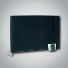 Skleněný panel  GR+ 900 Black 900 W s integrovaným bezdrátovým přijímačem