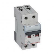 TX3 JISTIČ, 2 PÓLOVÝ, CHAR. C, 32A 6000A LEGRAND 403531