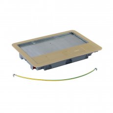 PODLAHOVÉ KRABICE - KRYT PRO 88020/88023, MOSAZ LEGRAND 088006