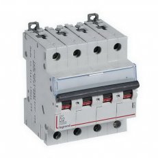 DX3 JISTIČ, 4 PÓLOVÝ, CHAR. D,2A 10000A/16KA LEGRAND 409526