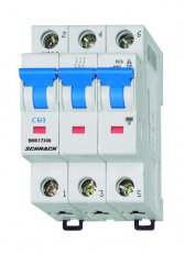 Instalační jistič 6 kA, C 6A, 3P SCHRACK BM617306--