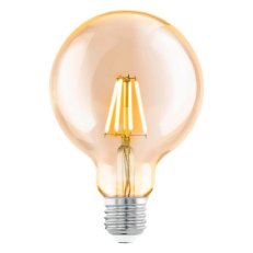 Světelný zdroj E27-LED G95 4W jantar 2200K EGLO 110053