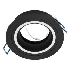 Zápustné svítidlo CAROSSO 1xGU10 d93 černá/bílá 1X35W EGLO 900815