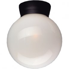 Stropní svítidlo Globes 200 černá 60W IP43 E27 COMPOLUX 916943/07