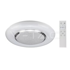 60W LED Domelight With Remote Control CCT Changeable ?500 80mm V-TAC SKU14621