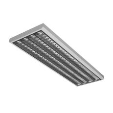MODUS LLL10000, 4x LED 840, 1210mm, matná mrížka, prisazené, NONSELV 700mA
