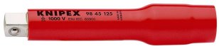 Prodloužení s vnitřním/vnějším čtyřhranem 1/2'' 125 mm KNIPEX 98 45 125