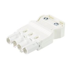 vidlice na kabel, 4-pól, šroubové svorky, gesis, bílá WIELAND 92.944.3053.0