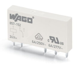 Základní relé vstupní jmenovité napětí DC 12 V 1 přepínací kontakt WAGO 857-150