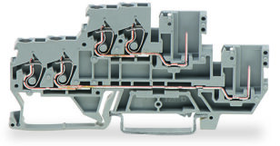 870-1138 Řadová dvoupatrová svorka  4 v